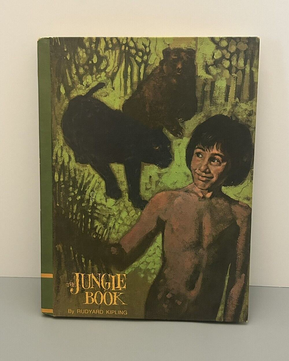 The Jungle Book by Rudyard Kipling Educator Classic Library 1968 HC Oversized